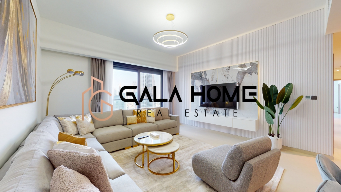 High floor | Burj Khalifa Views | 3BR